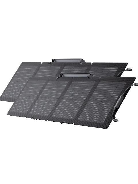 EcoFlow 110W Portable Solar Panel (Refurbished)*2 On Sale