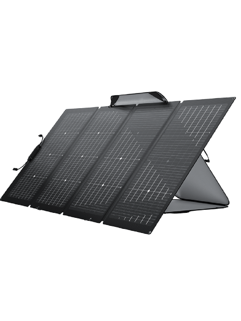 EcoFlow 220W Bifacial Portable Solar Panel (Refurbished) For Sale