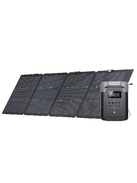 EcoFlow DELTA 2 Portable Power Station + 220W Solar Panel Best Price