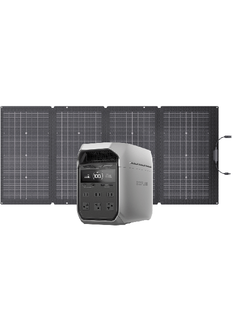 EcoFlow DELTA 3 Series Solar Generator (PV220W) High Quality