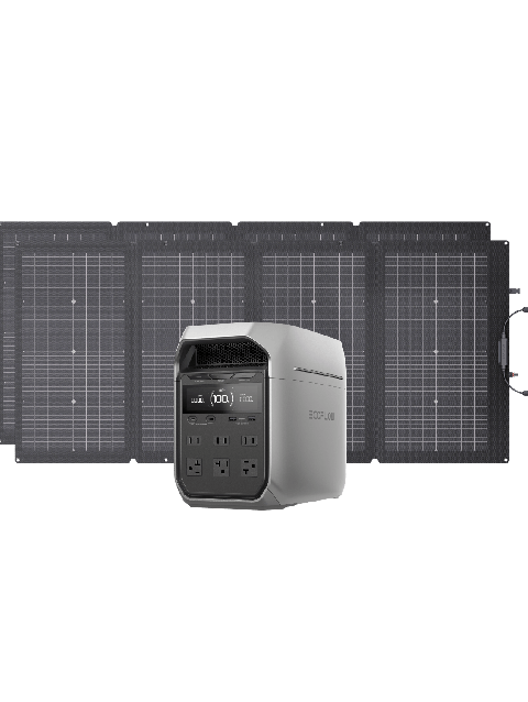 EcoFlow DELTA 3 Series Solar Generator (PV220W) High Quality