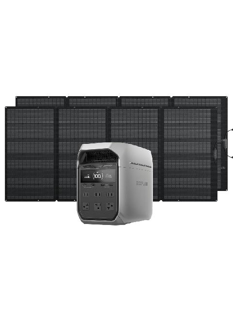 EcoFlow DELTA 3 Series Solar Generator (PV400W) Best Price