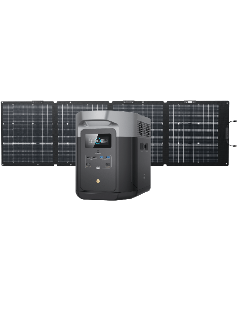 EcoFlow DELTA Max Solar Generator (PV160W) Same Day Delivery