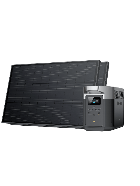 EcoFlow DELTA Max Solar Generator (Rigid PV100W) On Sale