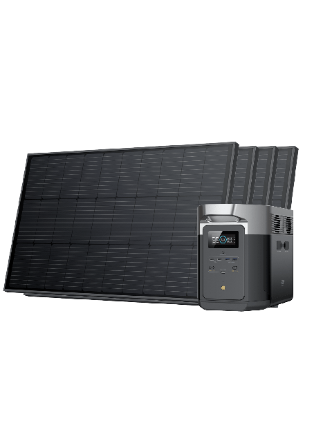 EcoFlow DELTA Max Solar Generator (Rigid PV100W) On Sale