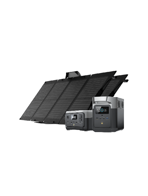 EcoFlow DELTA mini + EcoFlow RIVER 2 + 2 x 110W Portable Solar Panels Same Day Delivery