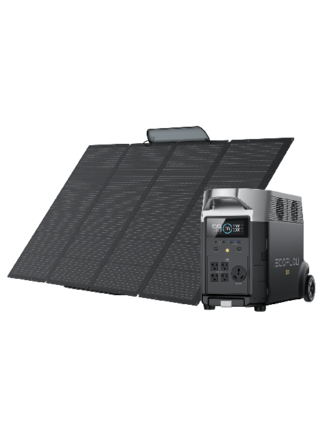 EcoFlow DELTA Pro Solar Generator (PV400W) Same Day Delivery