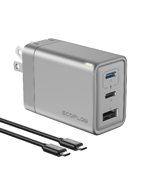 EcoFlow RAPID 65W GaN Charger with 100W Cable New Arrival