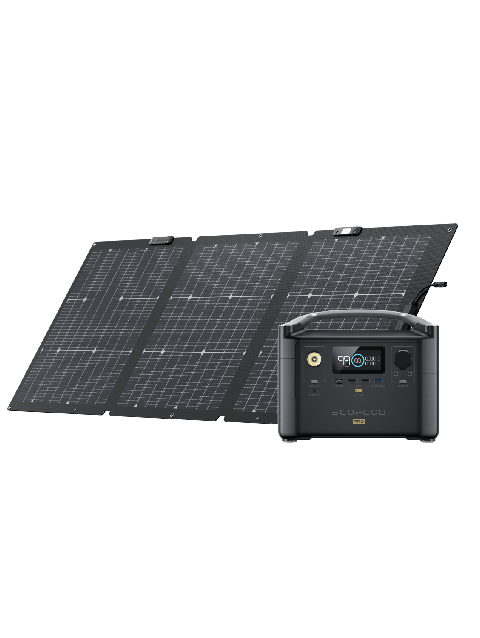 EcoFlow RIVER Pro Solar Generator (PV160W) New Arrival