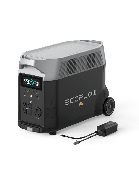 Portable RV & EV Power with EcoFlow DELTA Pro: EcoFlow DELTA Pro + Grounding Adapter Free shipping